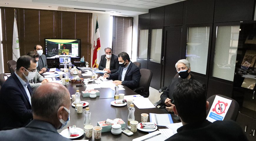 جلسه بررسی وتصویب بودجه سال ۱۴۰۰ شرکت سرمایه گذاری ایرانگردی و جهانگردی