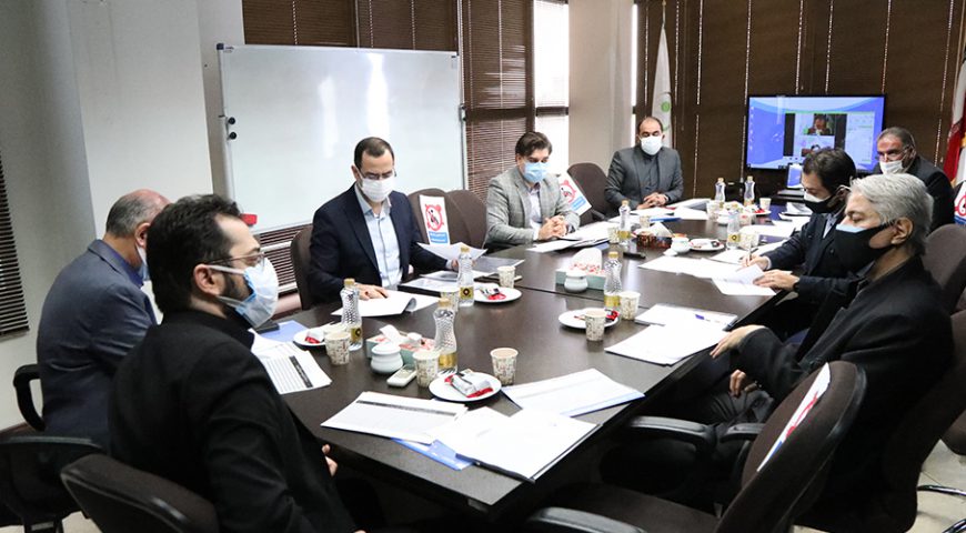 جلسه بررسی وتصویب بودجه سال ۱۴۰۰ شرکت سرمایه گذاری ایرانگردی و جهانگردی