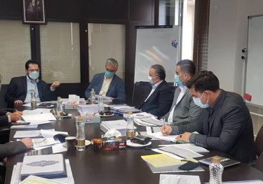جلسه بررسی و تصویب بودجه سال ۱۴۰۰ شرکت آزاد راه امیرکبیر