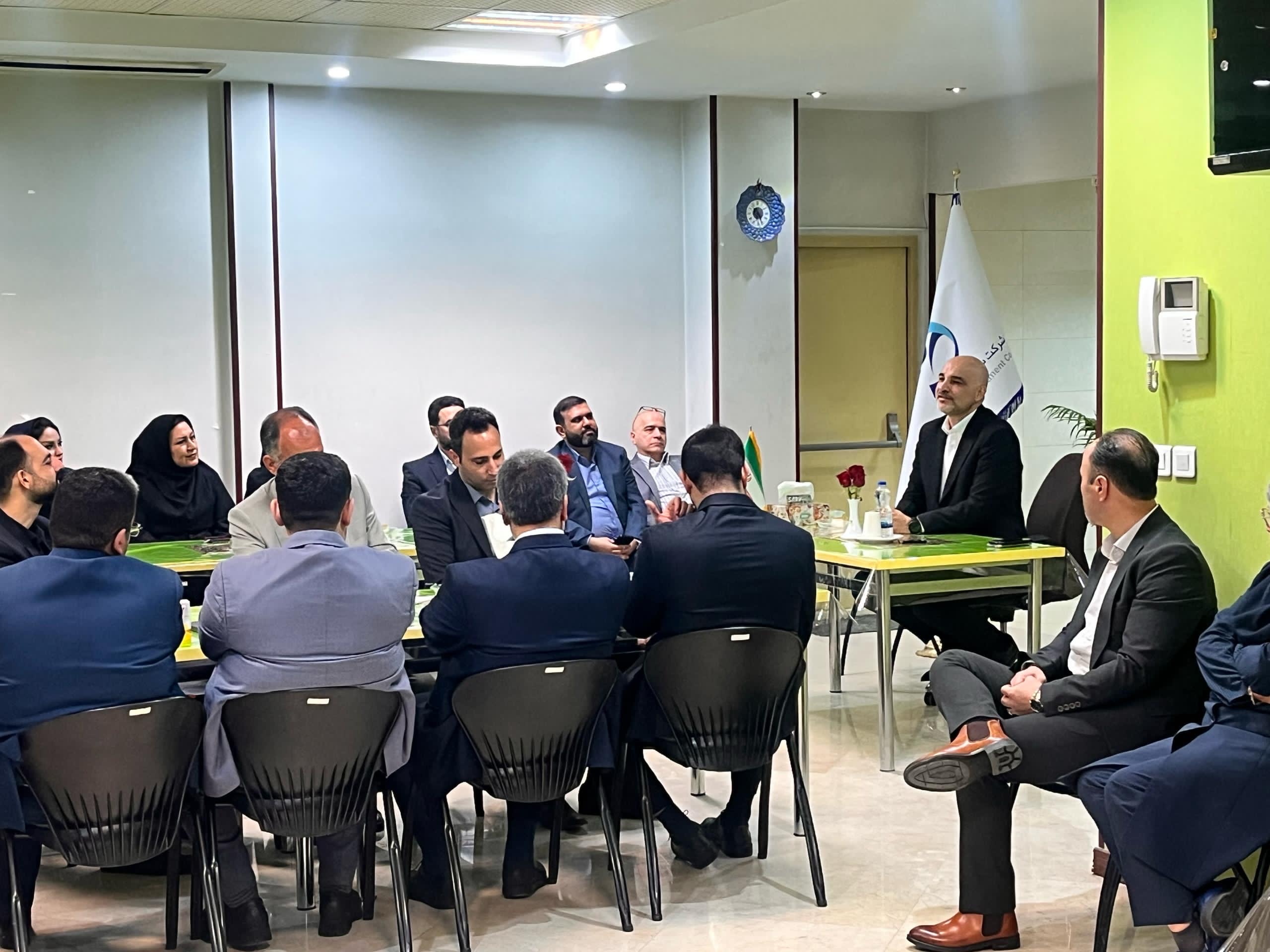 دیدار نوروزی مدیرعامل هلدینگ آتیه صبا با کارکنان مجموعه