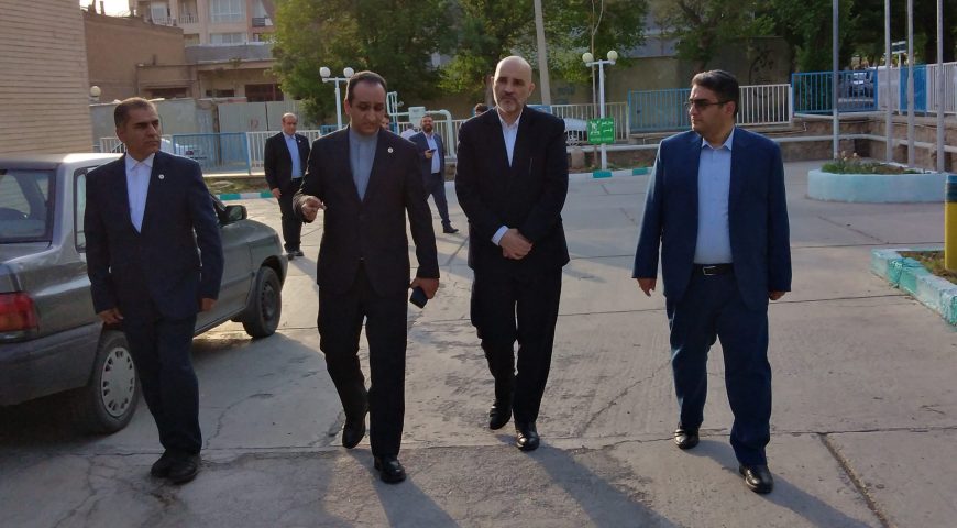 بازدید مدیرعامل شرکت سرمایه گذاری آتیه صبا از هتل جهانگردی شهرکرد