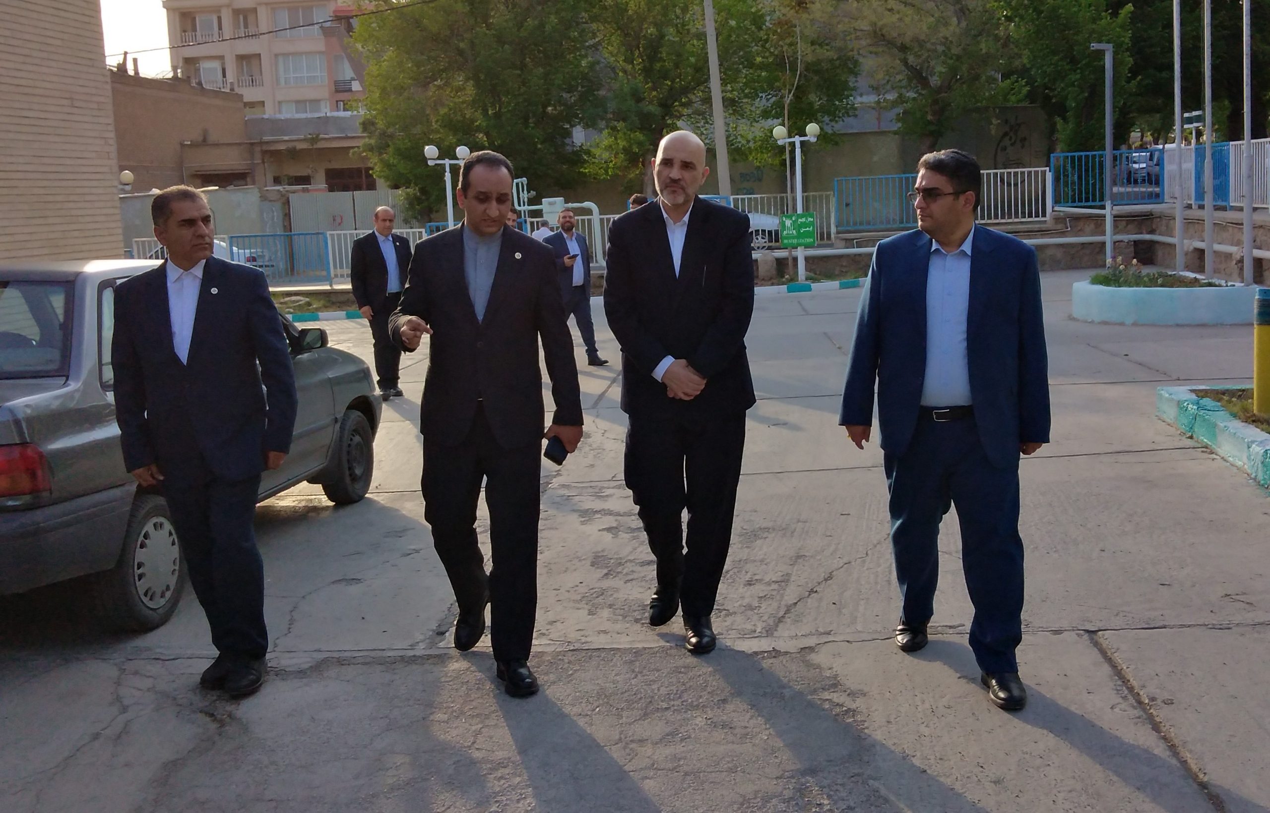 بازدید مدیرعامل شرکت سرمایه گذاری آتیه صبا از هتل جهانگردی شهرکرد