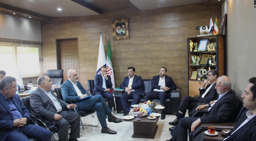 بازدید مدیران عامل صندوق بازنشستگی کشوری و هلدینگ آتیه صبا از پگاه گیلان