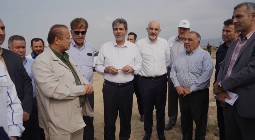 بازدید مدیران عامل صندوق بازنشستگی کشوری و آتیه صبا از پروژه کشت و صنعت پگاه گلستان