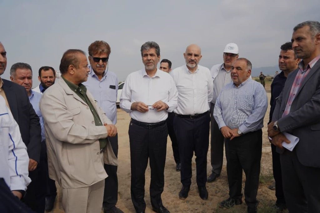 بازدید مدیران عامل صندوق بازنشستگی کشوری و آتیه صبا از پروژه کشت و صنعت پگاه گلستان