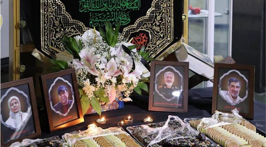 مراسم یادبود شهید سردار سرتیپ بهنام شهریاری و دیگر شهدای صندوق بازنشستگی کشوری برگزار شد